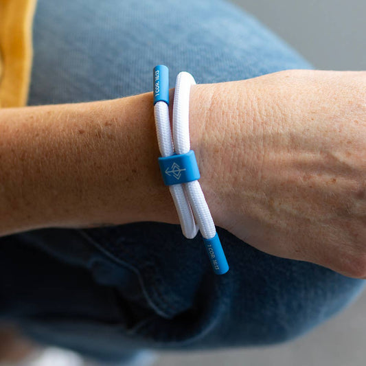 COURAGE + STRENGTH Bracelet, Christian Cord Bracelet