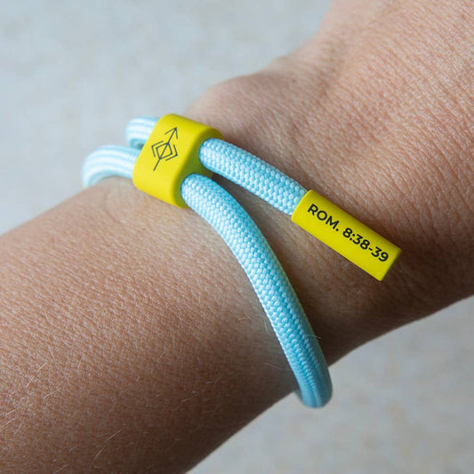 CAN'T BE BROKEN Bracelet, Christian Cord Bracelet
