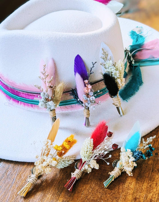 BittyBud BrimBud 12 Hat Pin Assortment
