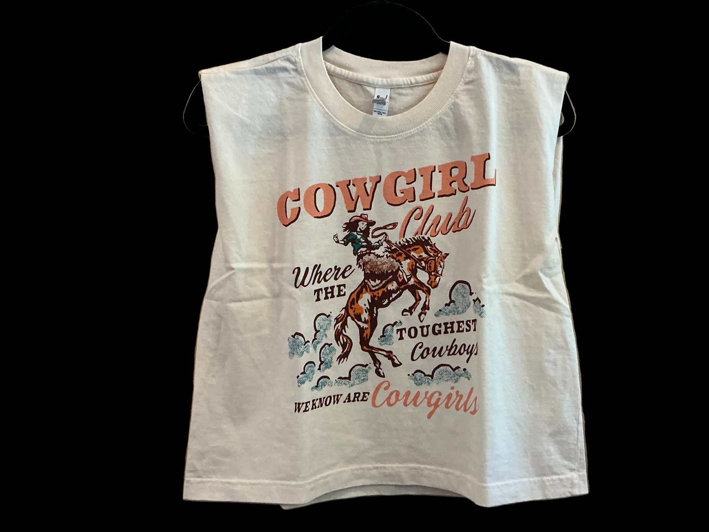 Cowgirl Club Muscle Tee