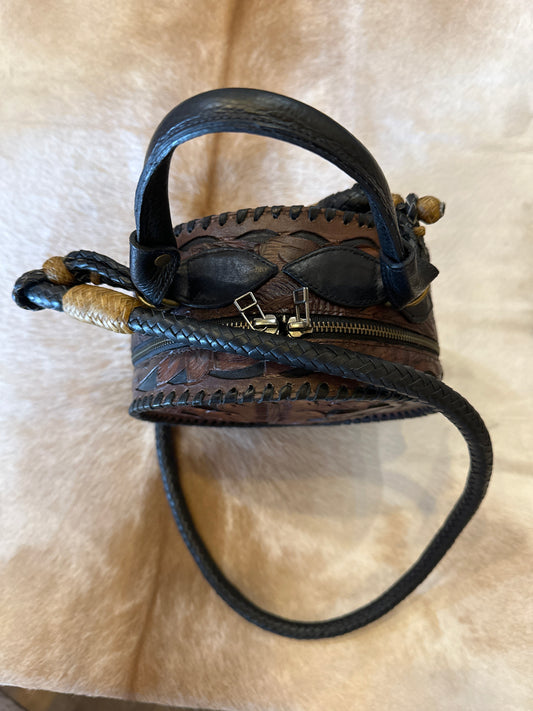 Juan Antonio Mini Hat Can Purse w/ Reign Strap
