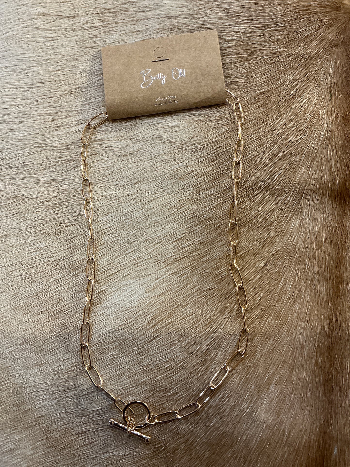 Gold Link Necklace