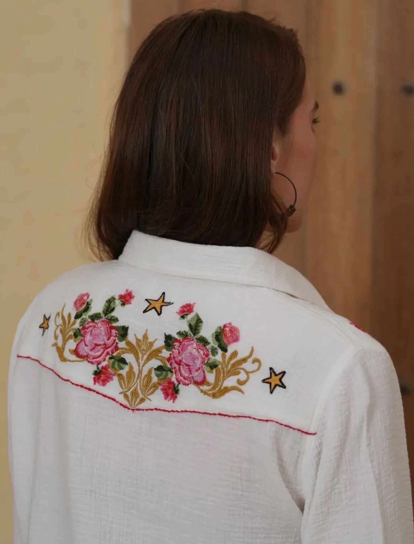 The Classy Cowgirl Button Up
