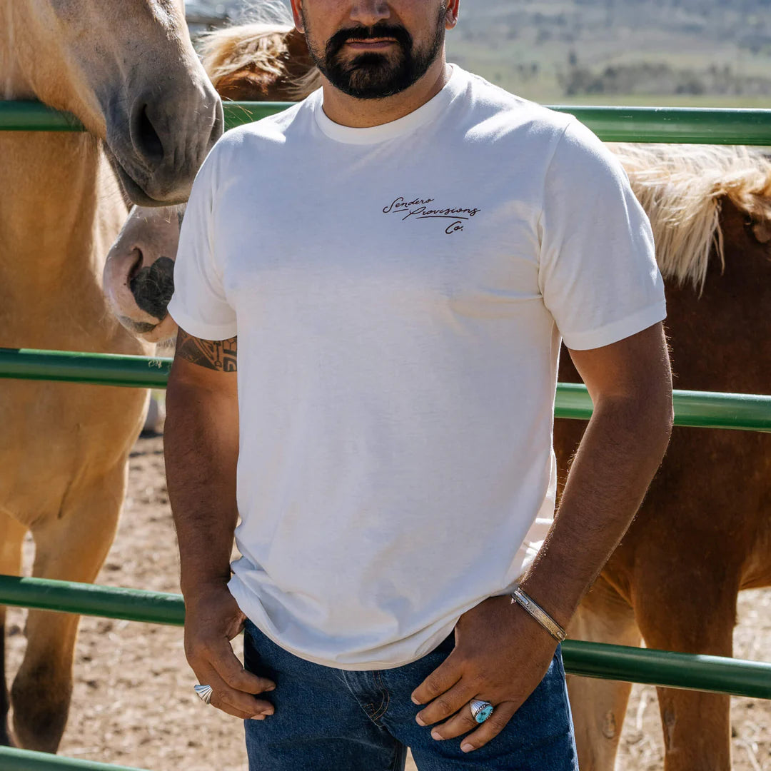 Fast Horse t-shirt (white)