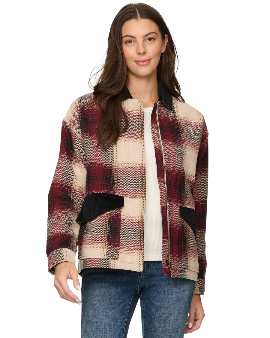 Blakely Plaid Chore Jacket