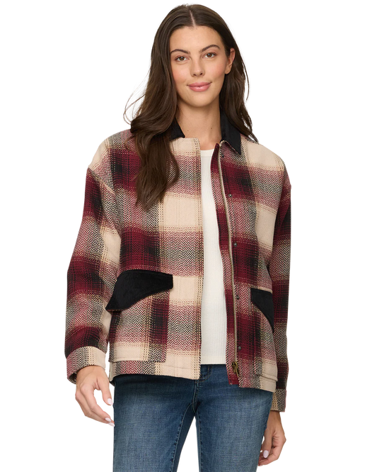 Blakely Plaid Chore Jacket