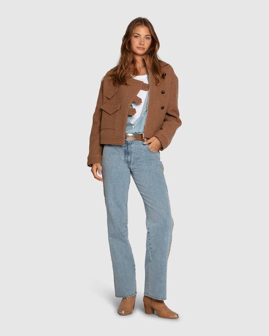 Crystal Skies Cropped Wool