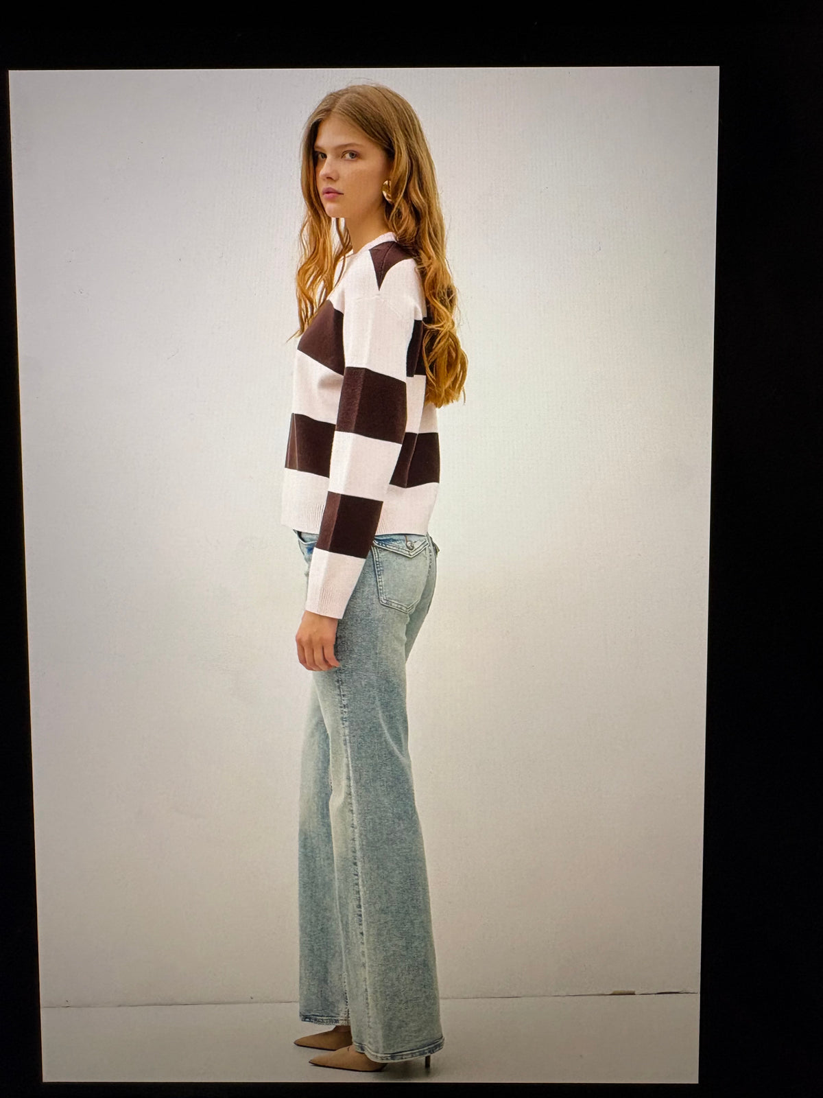 Chunky Striped Sweater