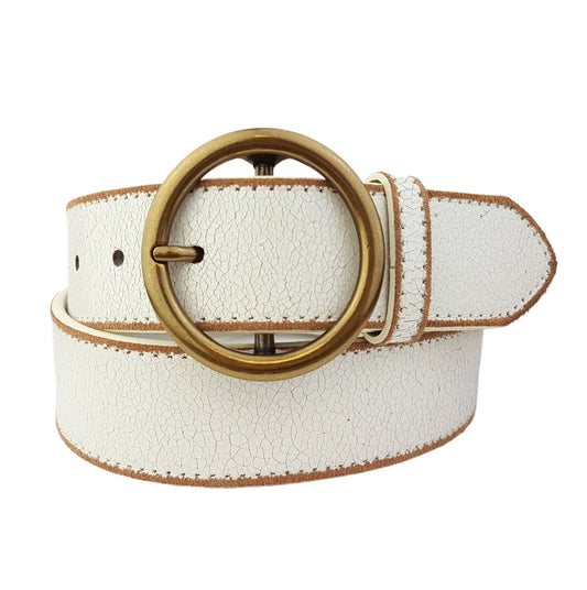 Wide Vintage Leather Belt