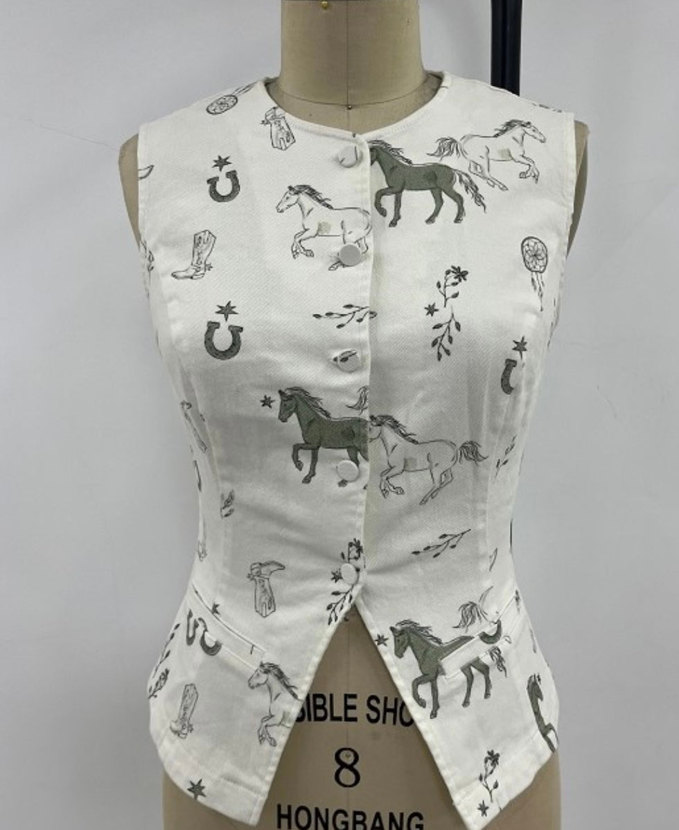 Bailey Rose Western Vest