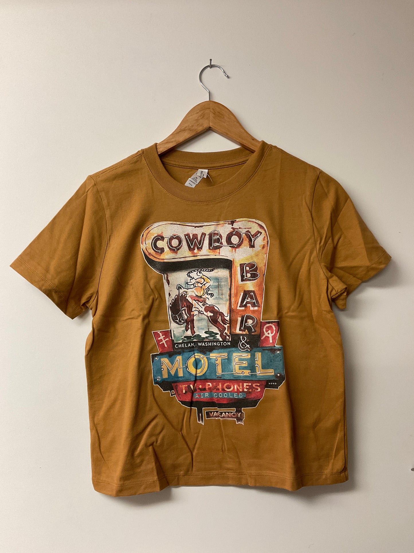 Chelan Cowboy Motel Boxy Tee