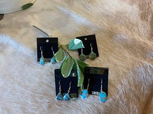 Dangle Turquoise Earrings