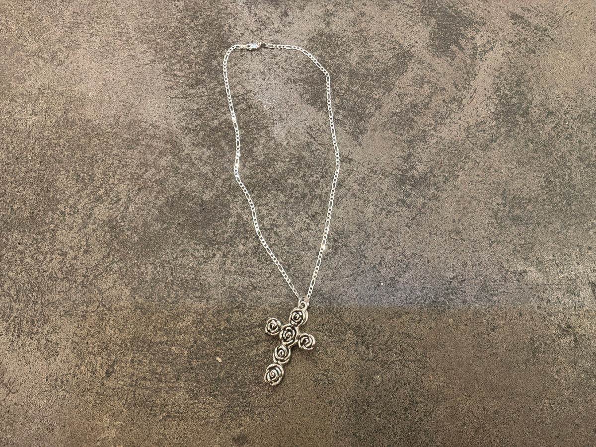 Silver Cross Necklace