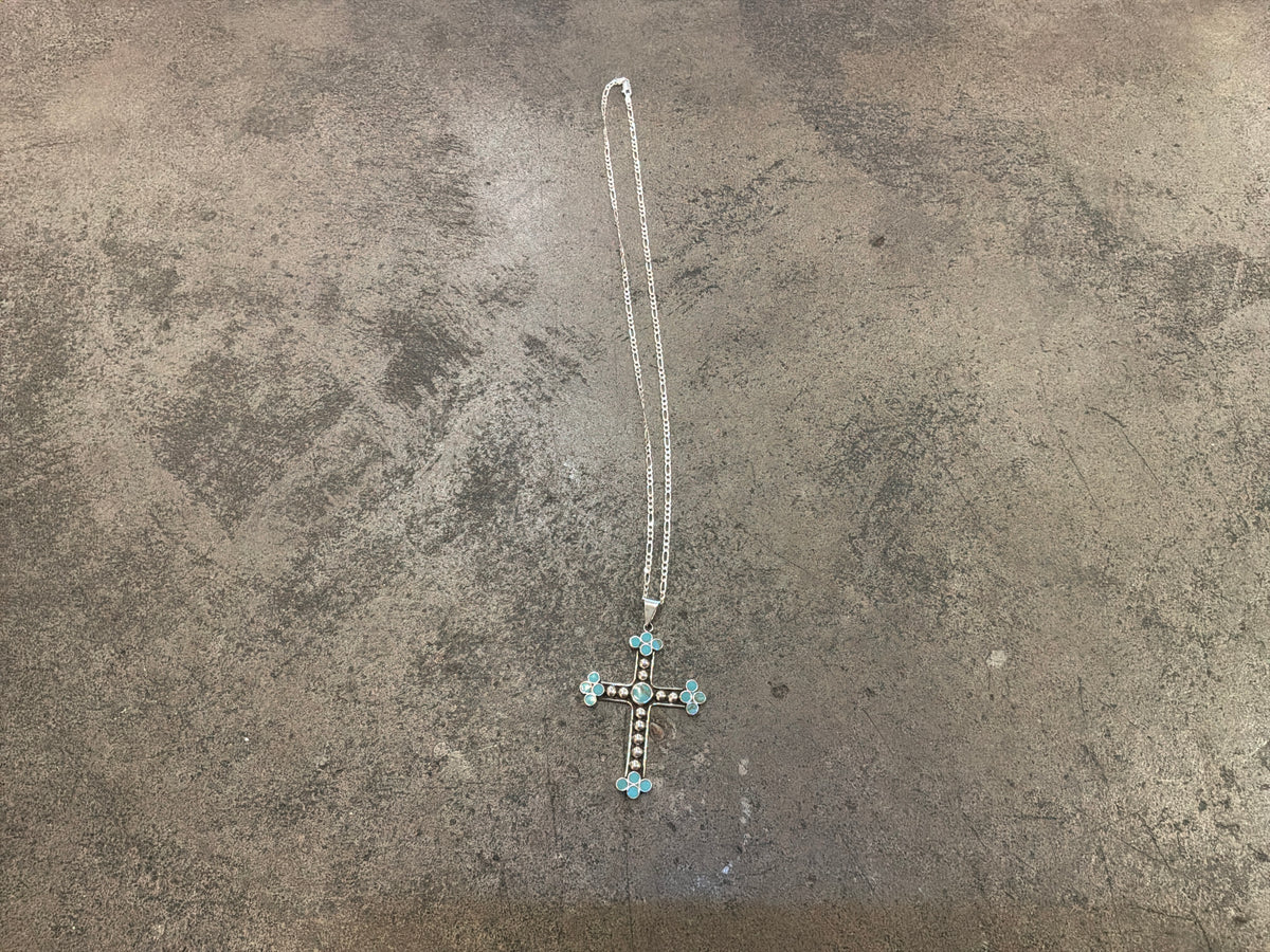 Silver Cross Necklace