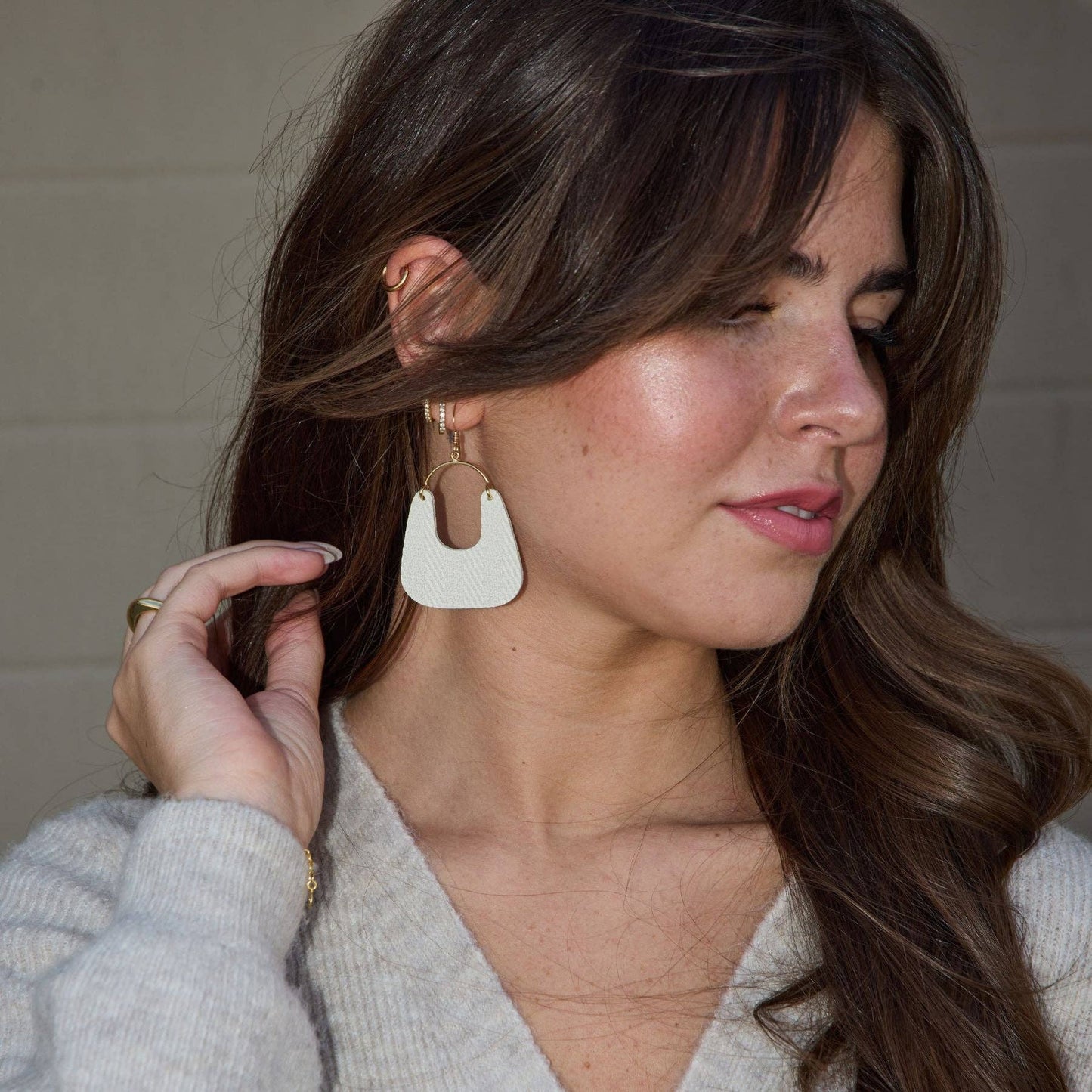 Soft Pearl Noras: Silver