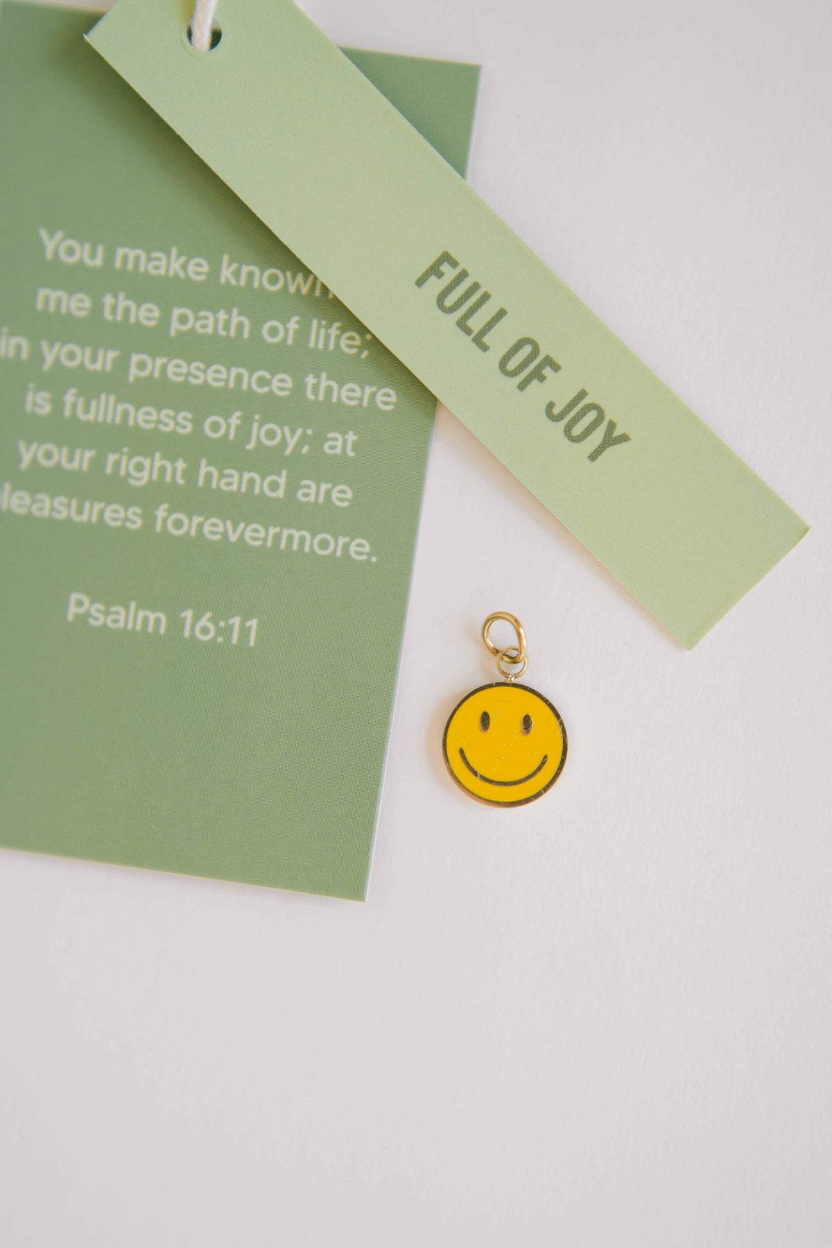Full of Joy Smiley Charm