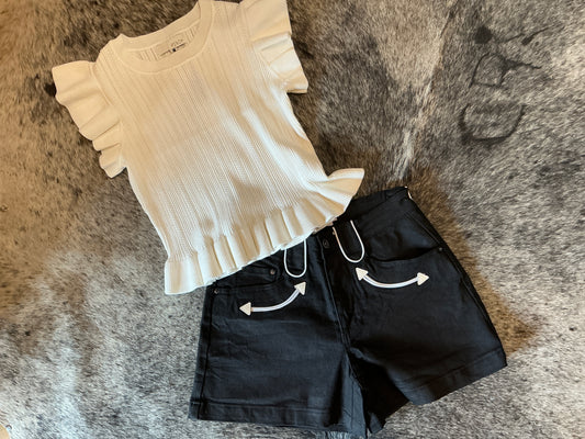 Howdy Smile Pocket Shorts