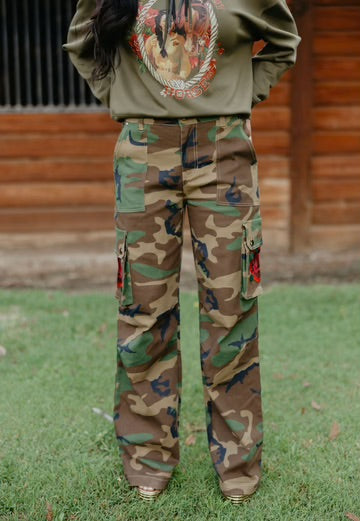 Rodeo Quincy Heavenly Rose Camo Pant