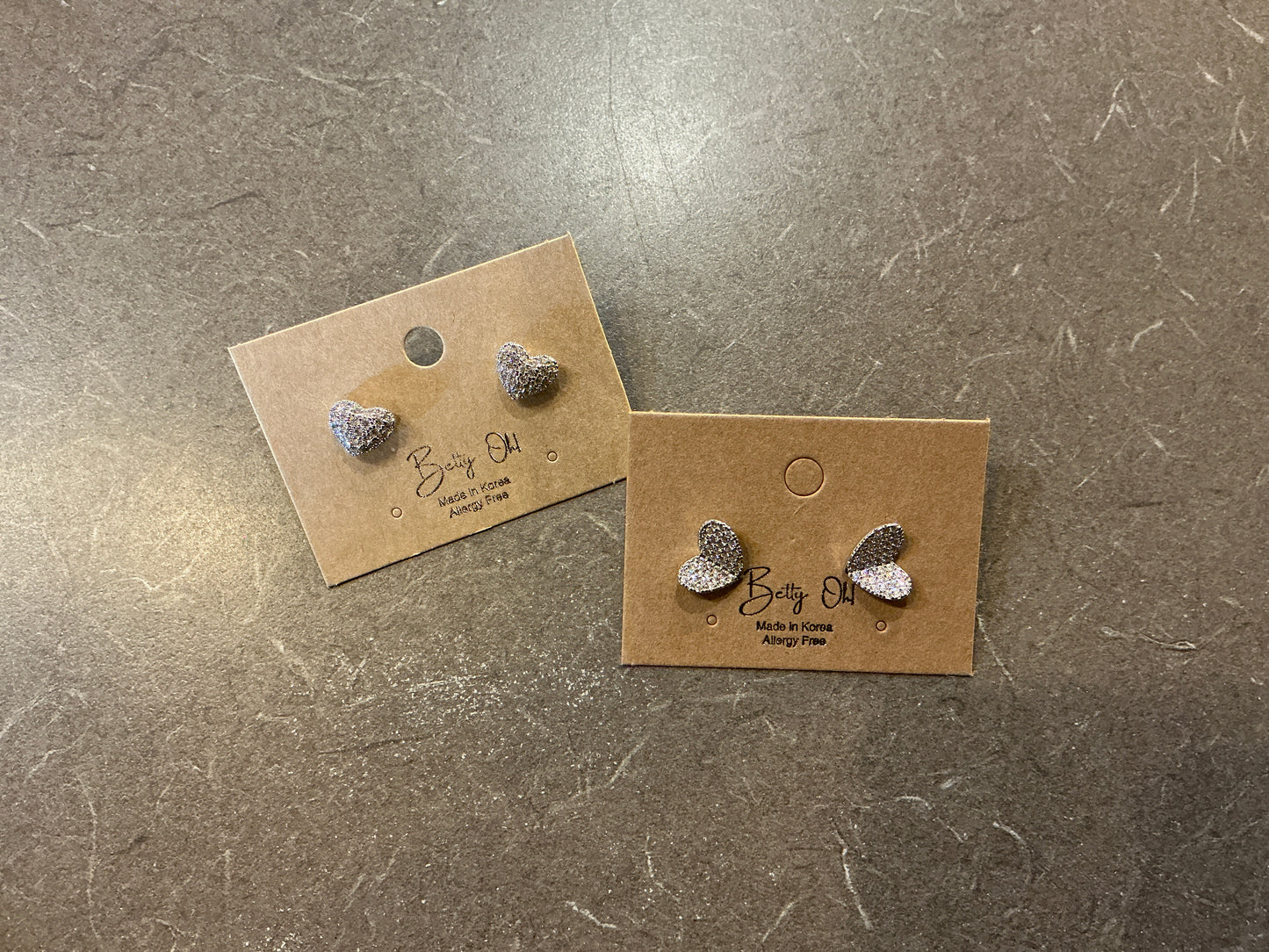 Small sparkly studs