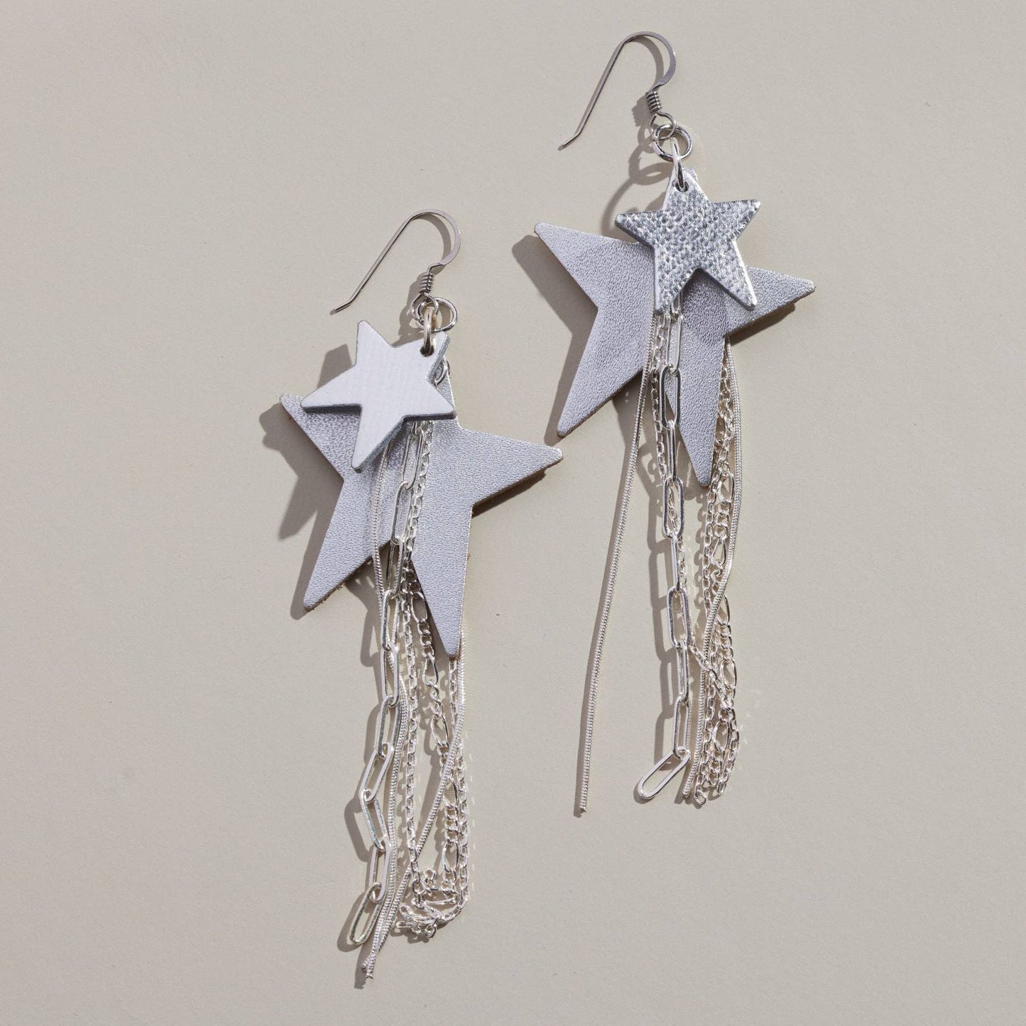 Silver Satin Zeppelin: One Size