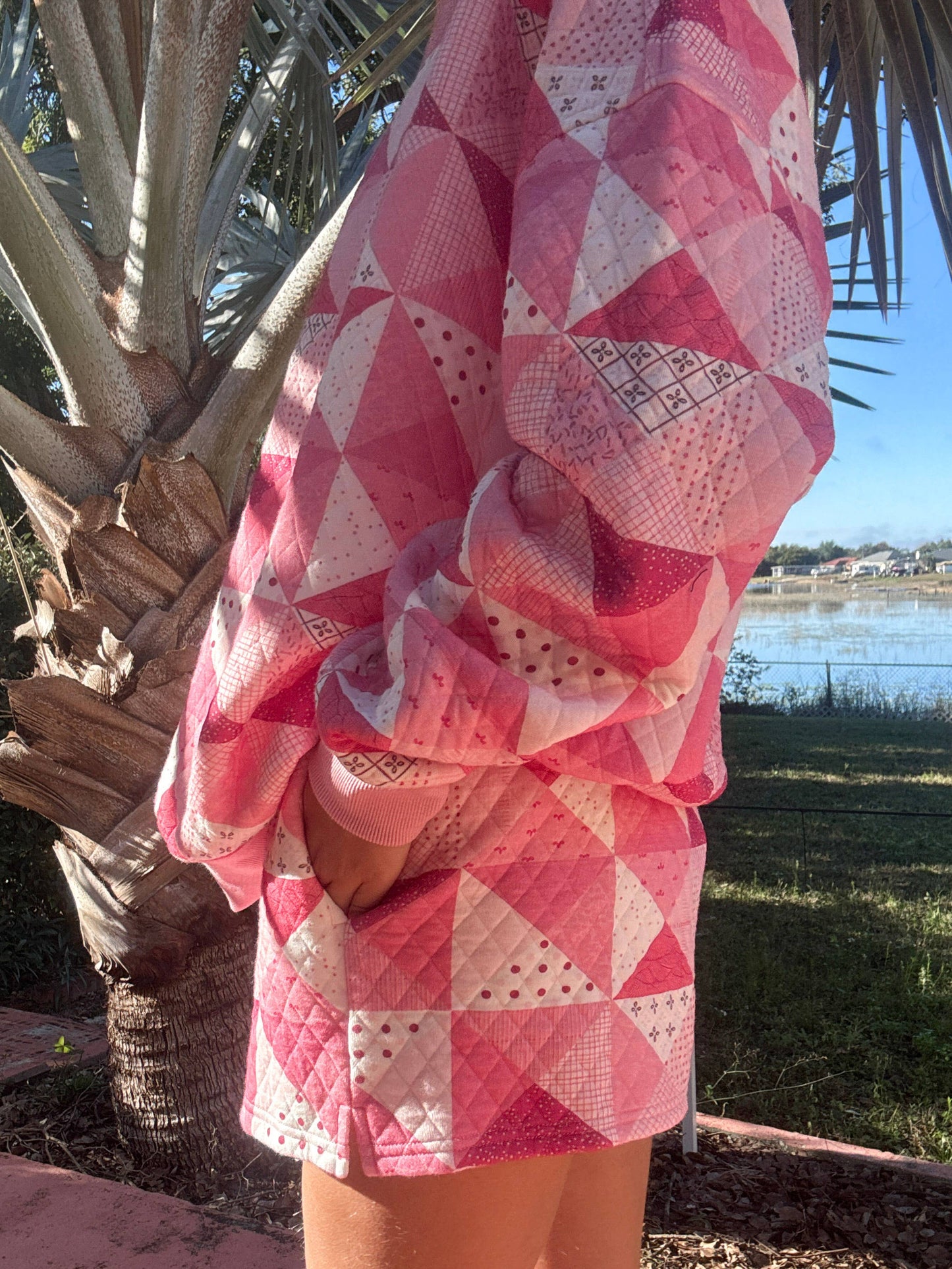Gemma Patchwork Quilted Shorts