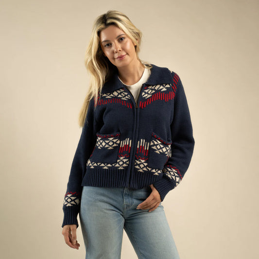 Navy Cimarron Cardigan