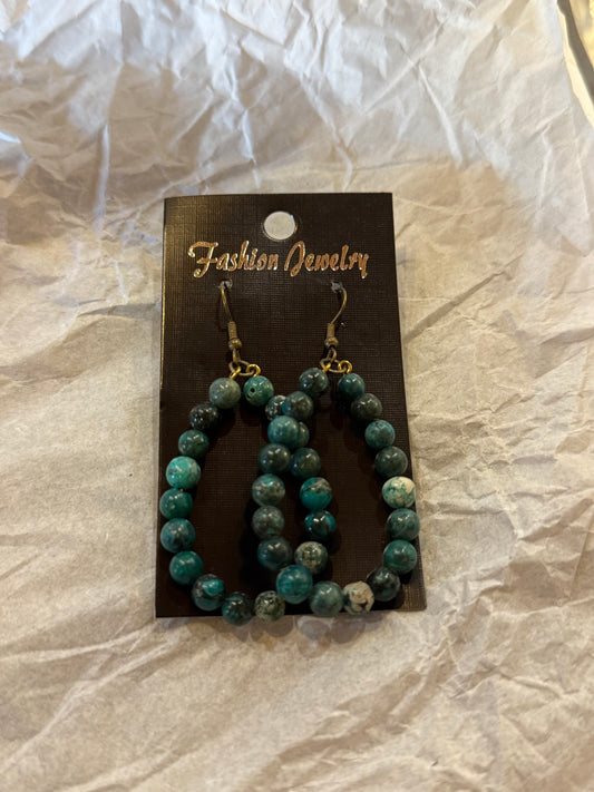 The Turquoise Stone Earrings