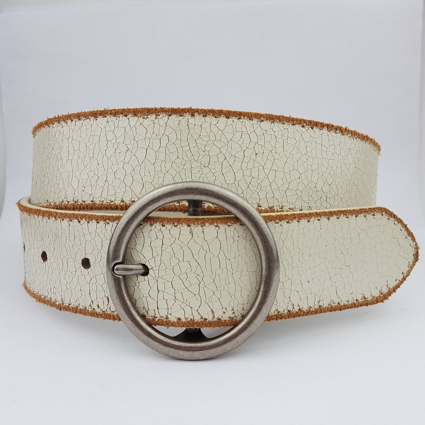 Wide Vintage Leather Belt
