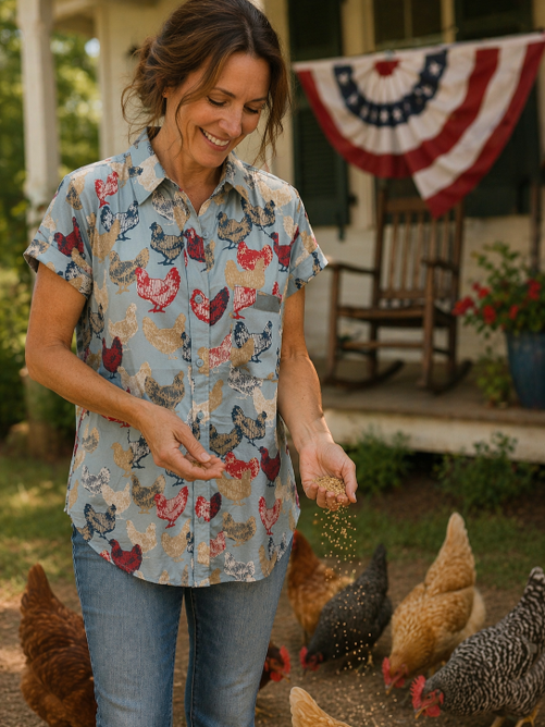 Hen House Blouse