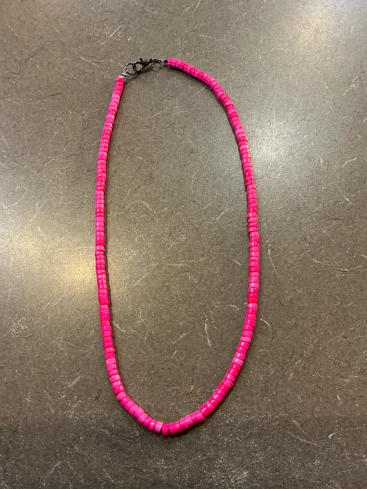 Hot Pink Necklace
