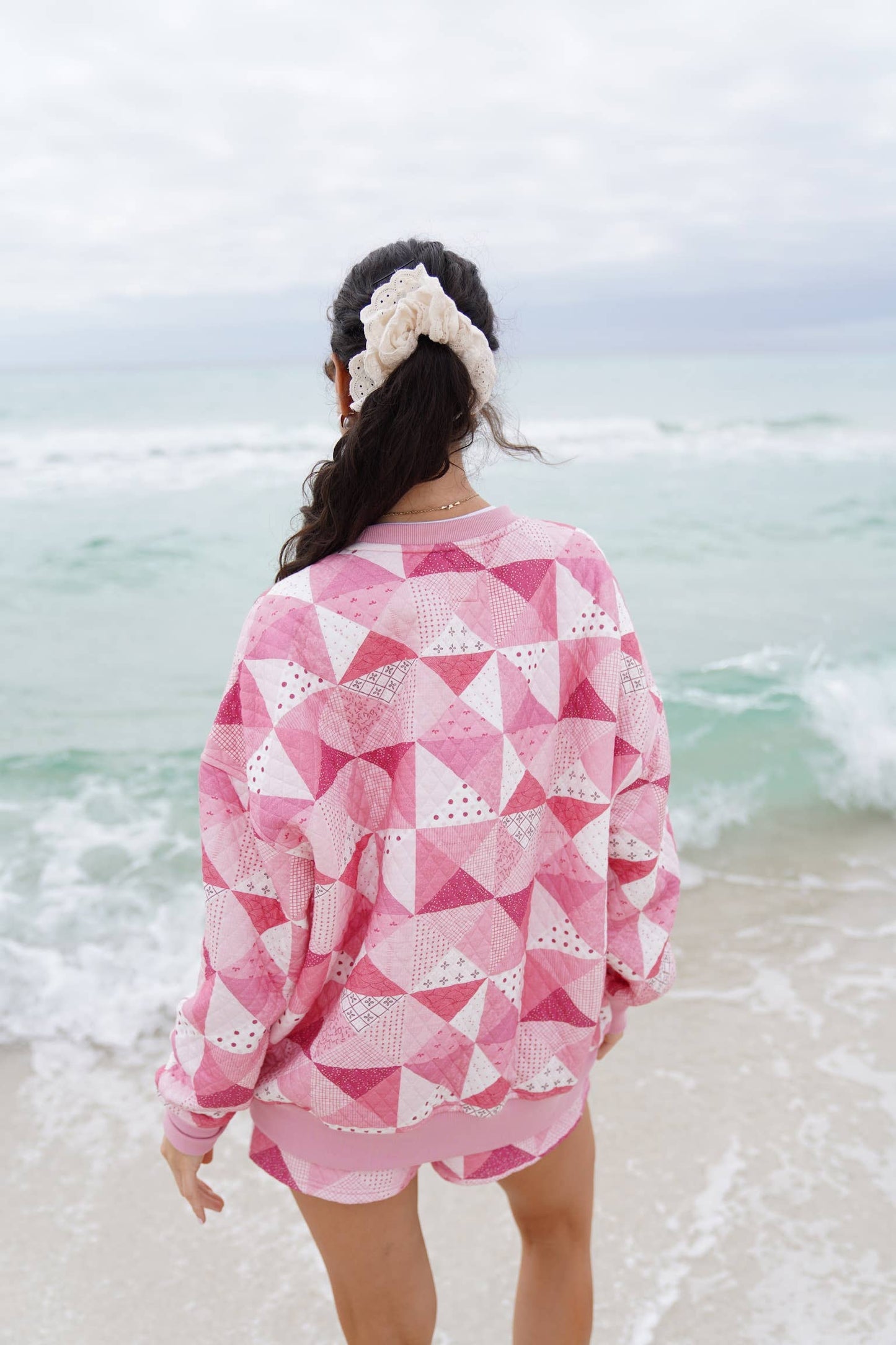 Gemma Quilted Patchwork Sweatshirt