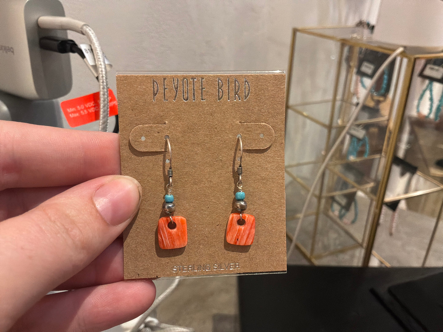 Peyote Bird Earrings