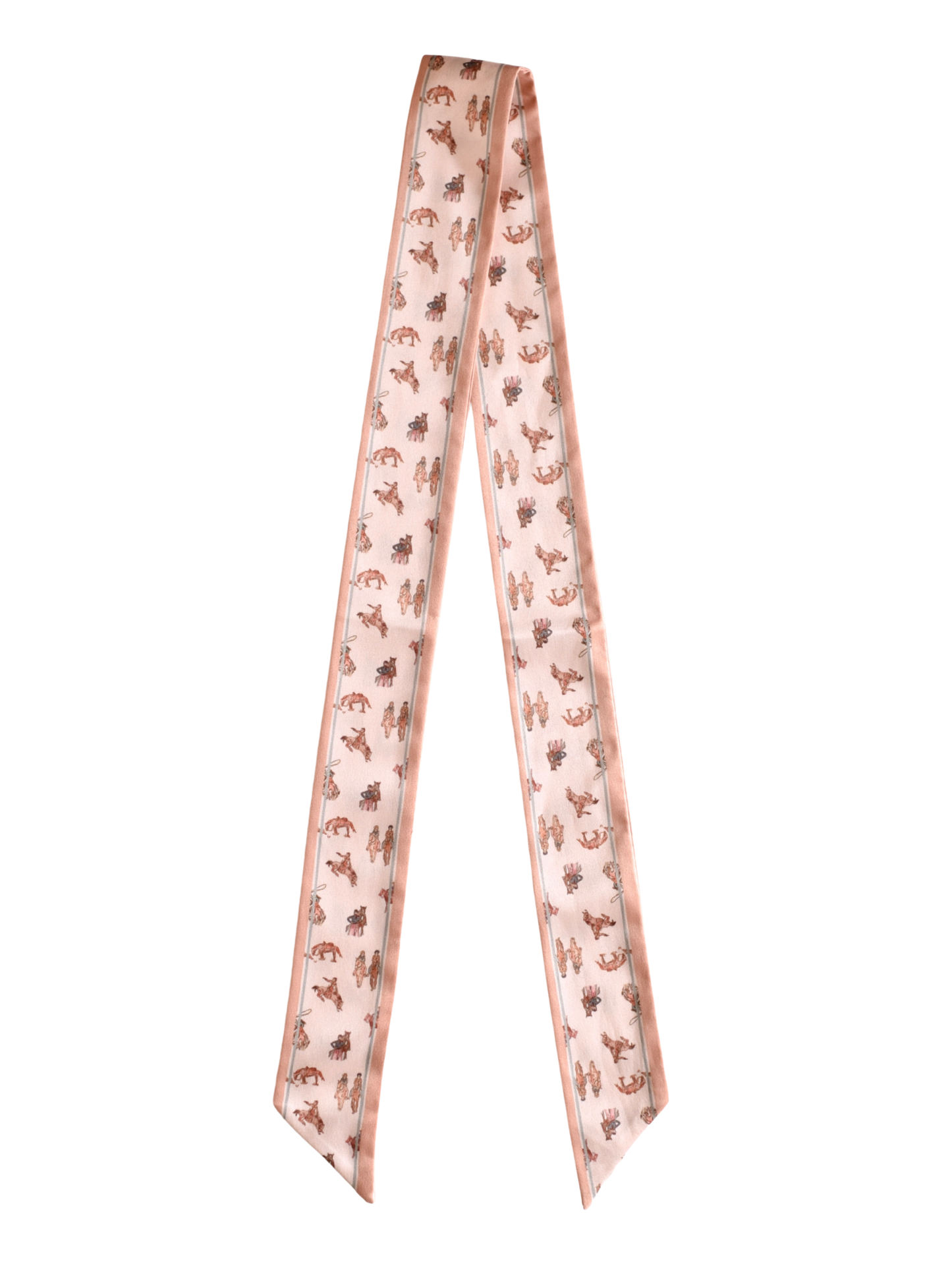 Saddle Club Silk Western Cowgirl Twilly Scarf - Western Christmas Gifts 2025