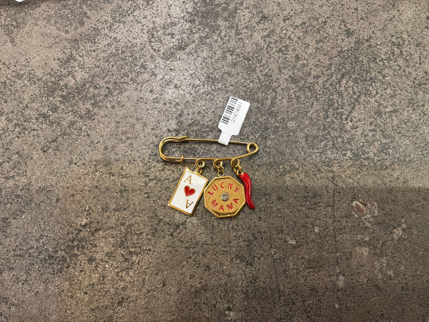 Charm Brooch Set
