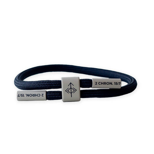 DON'T GIVE UP  Bracelet, Christian Cord Bracelet