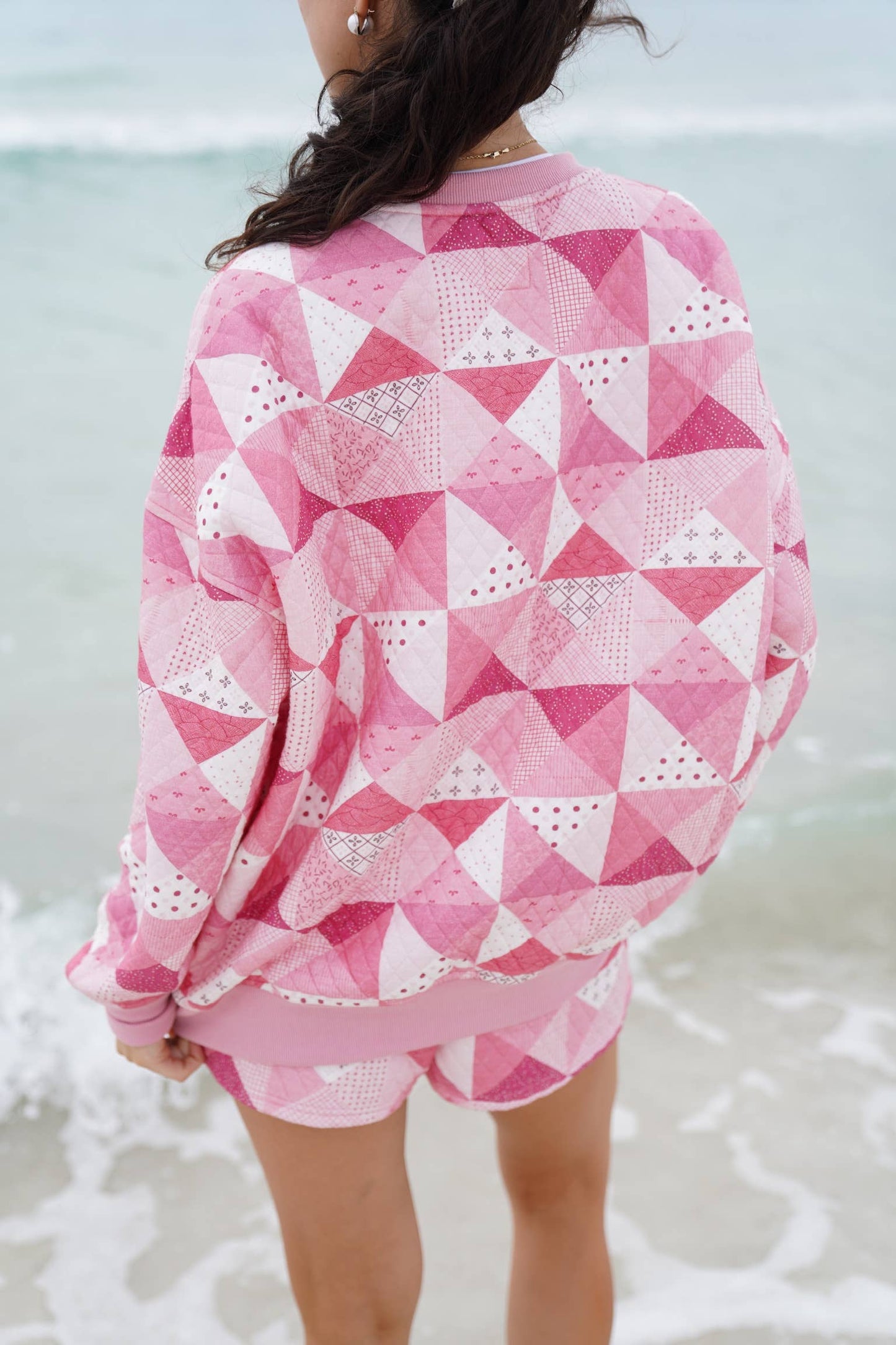 Gemma Quilted Patchwork Sweatshirt