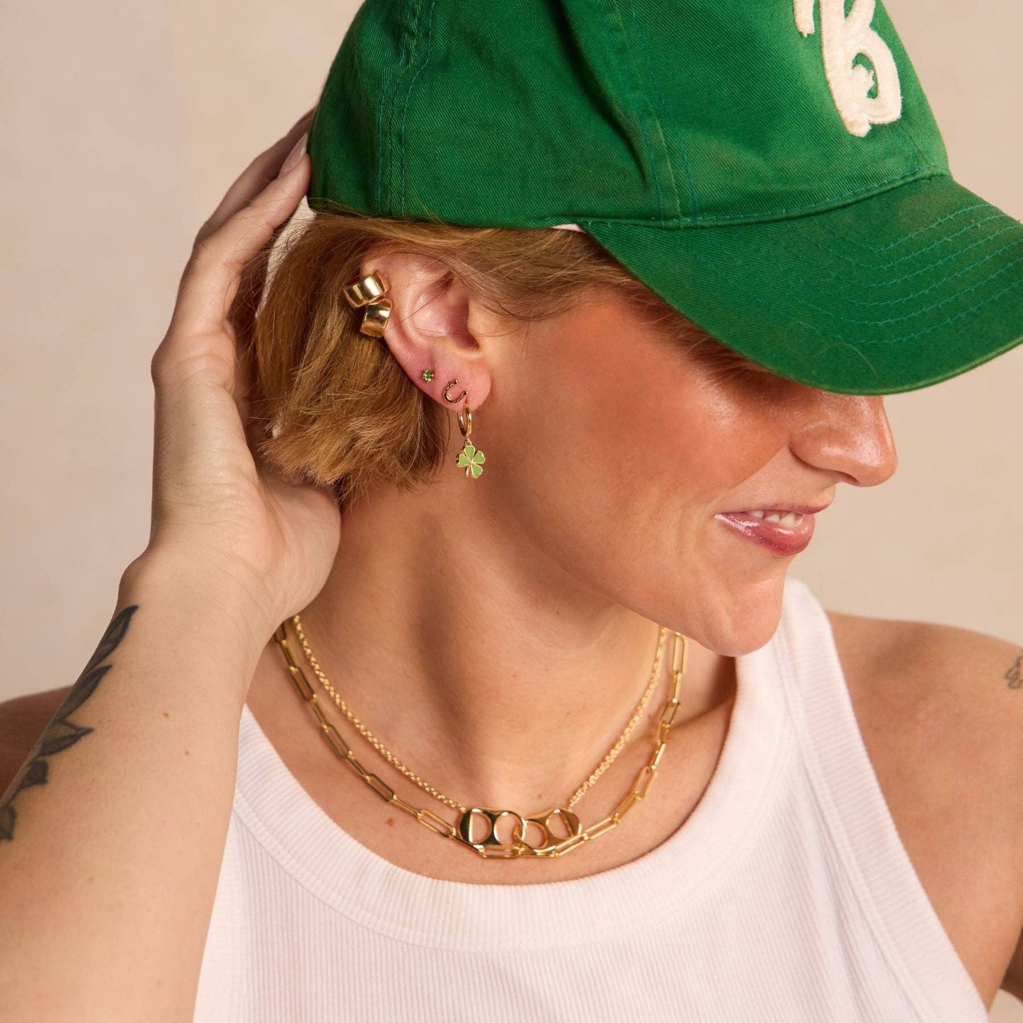 Soda Tab Necklace: Gold / One Size