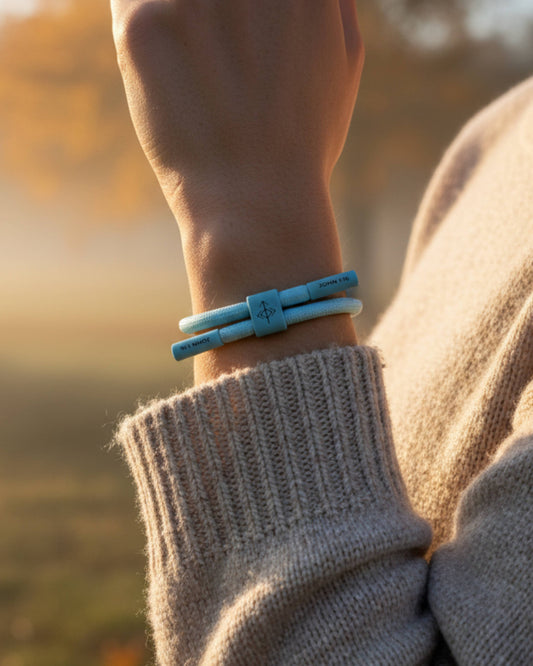 GRACE UPON GRACE Bracelet, Christian Cord Bracelet