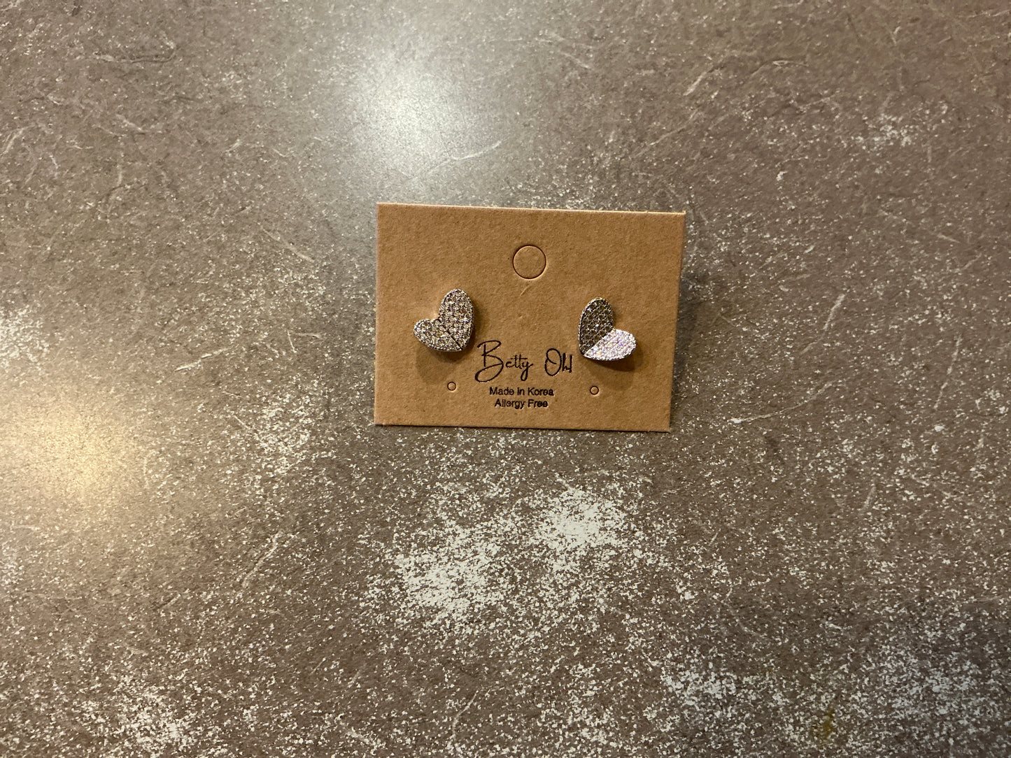 Small sparkly studs
