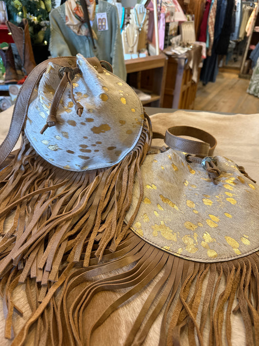 Small Pocket Purse with Fringe