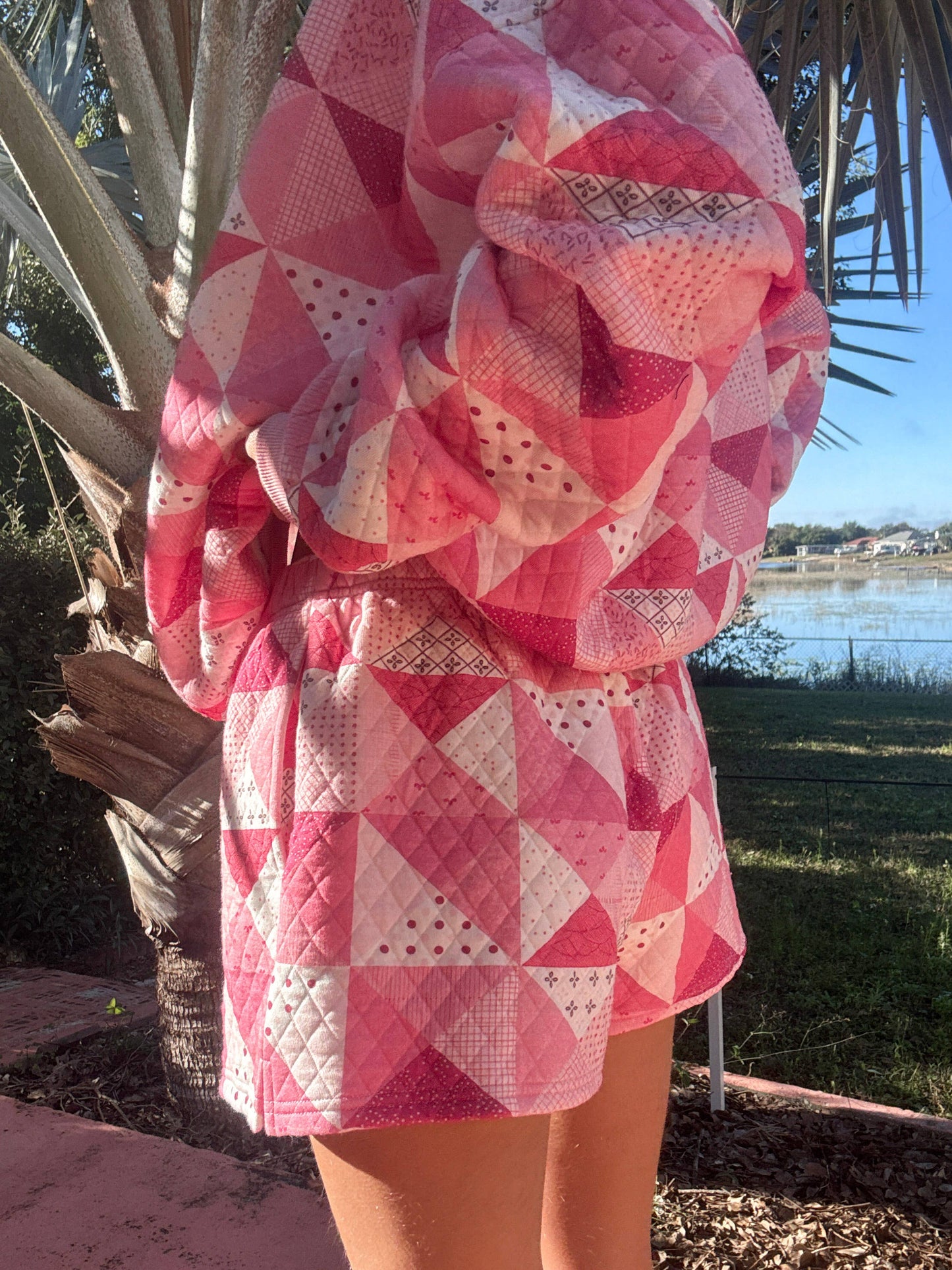 Gemma Patchwork Quilted Shorts