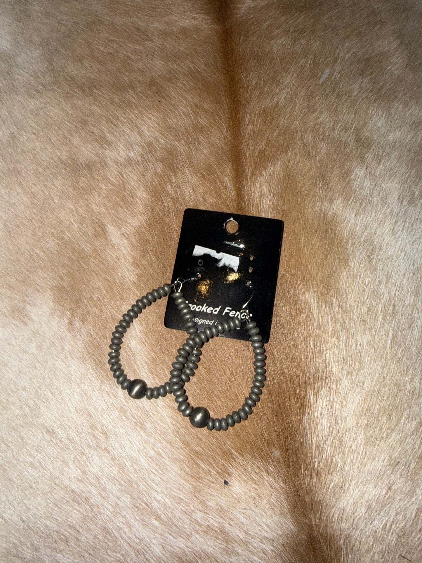 Crooked Fence Silver earrings