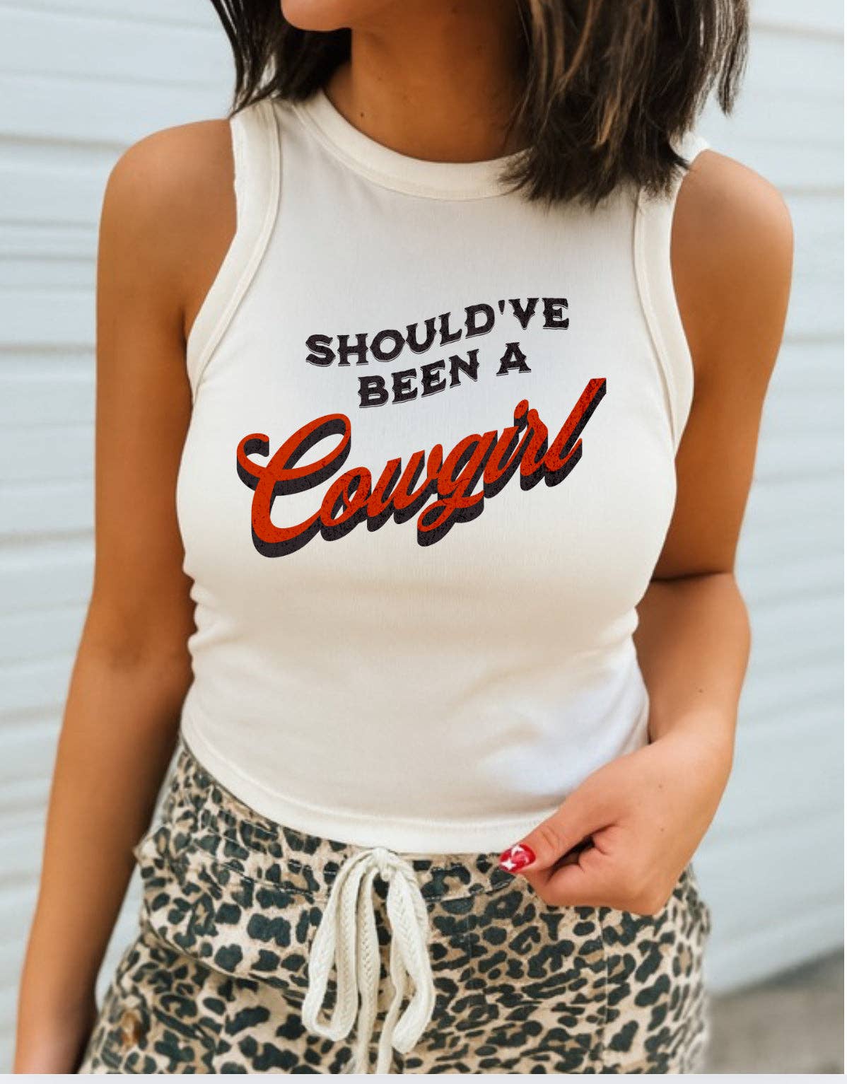 Should’ve Been a Cowgirl Tank