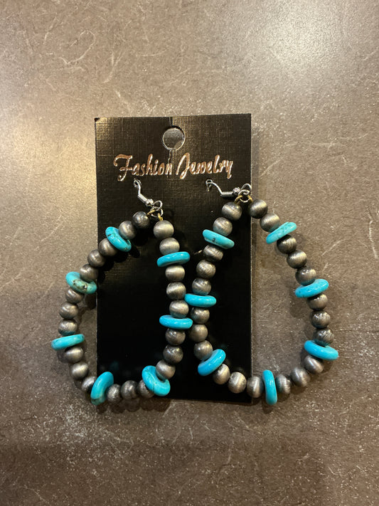 Oval Hoop Earrings