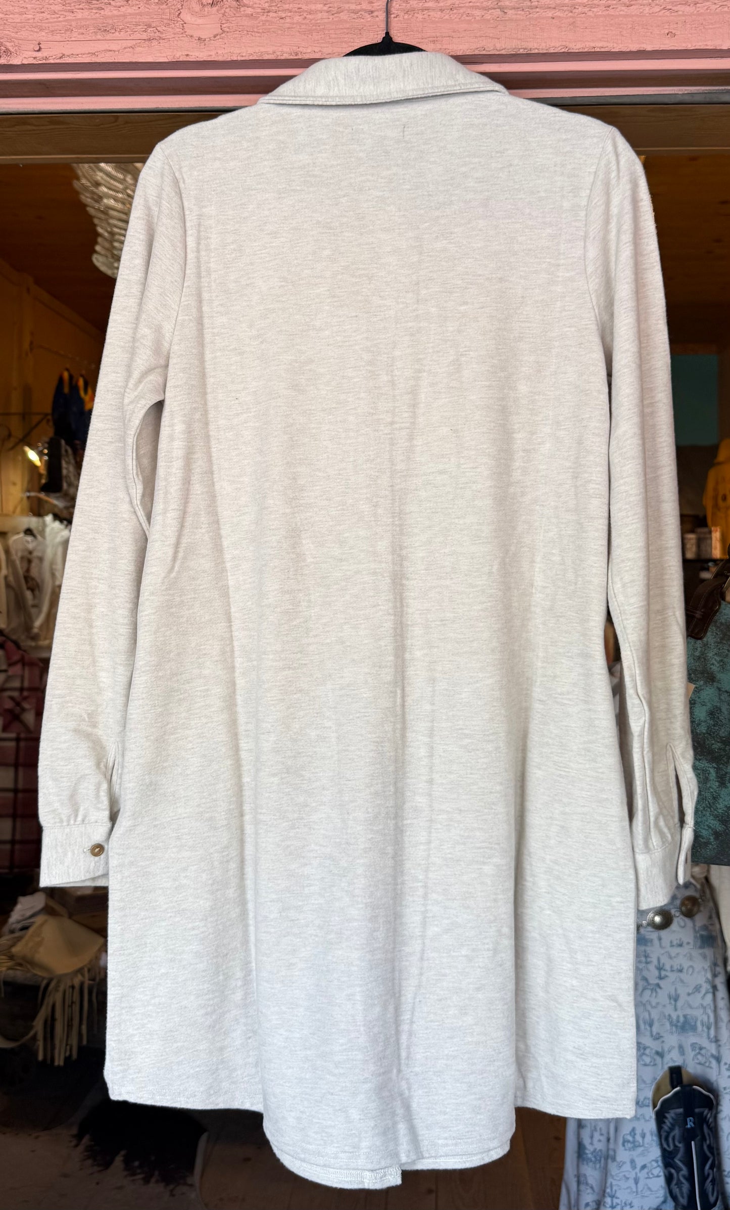 Knit Flannel Dress