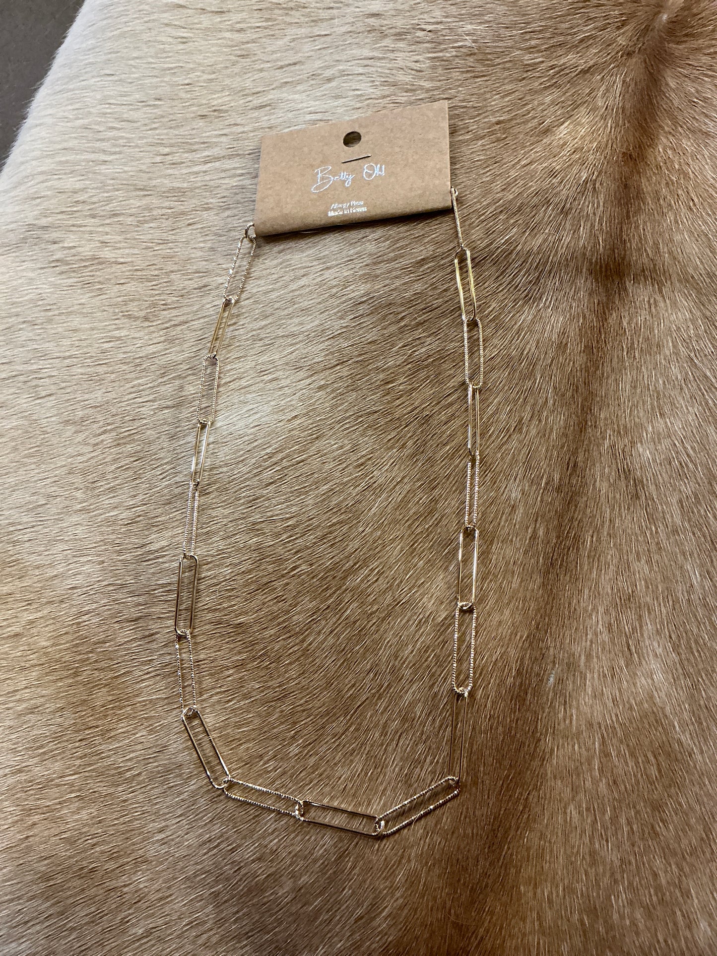Gold Link Necklace