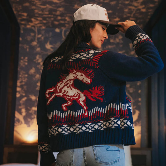 Navy Cimarron Cardigan