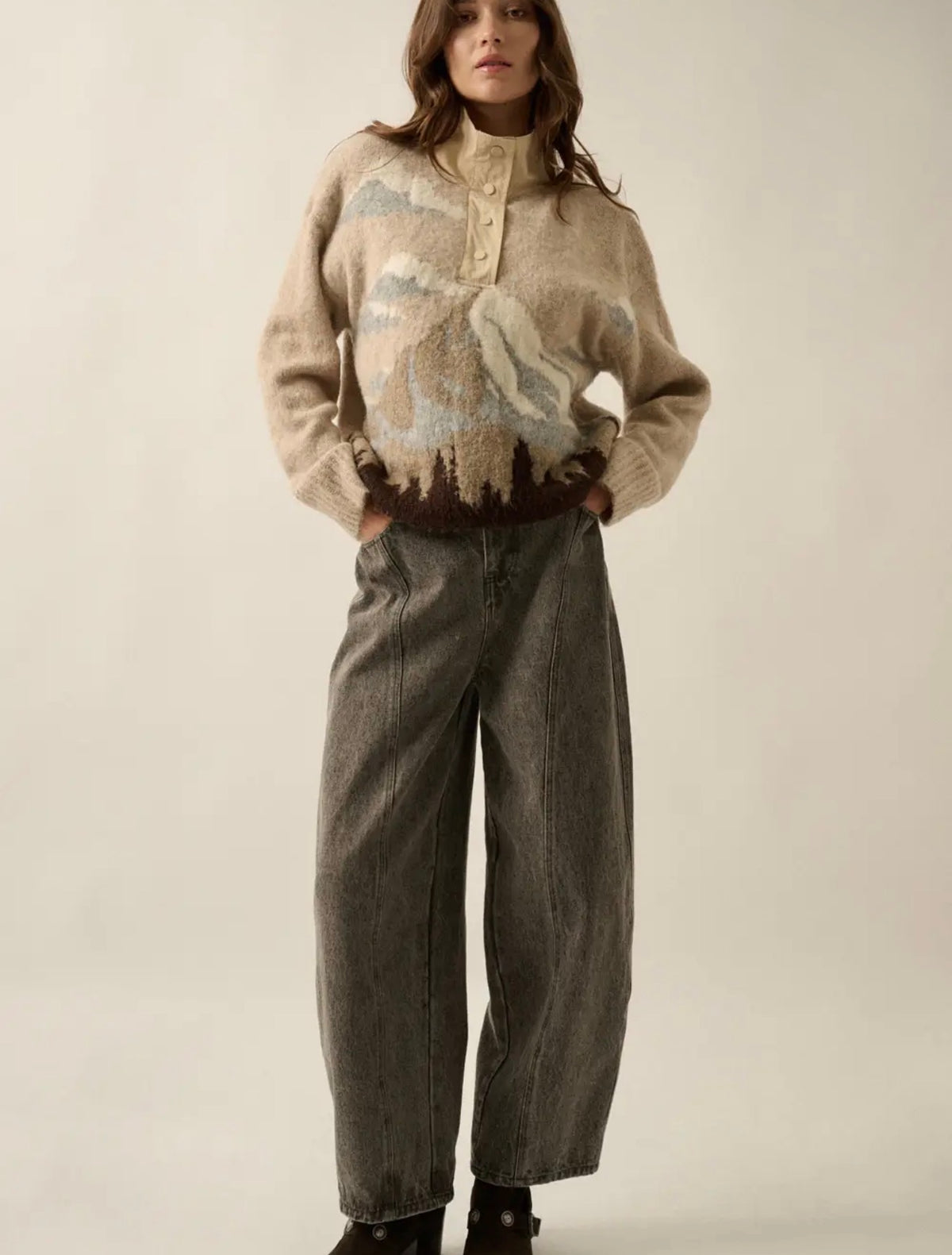 Oatmeal Mountain Sweater