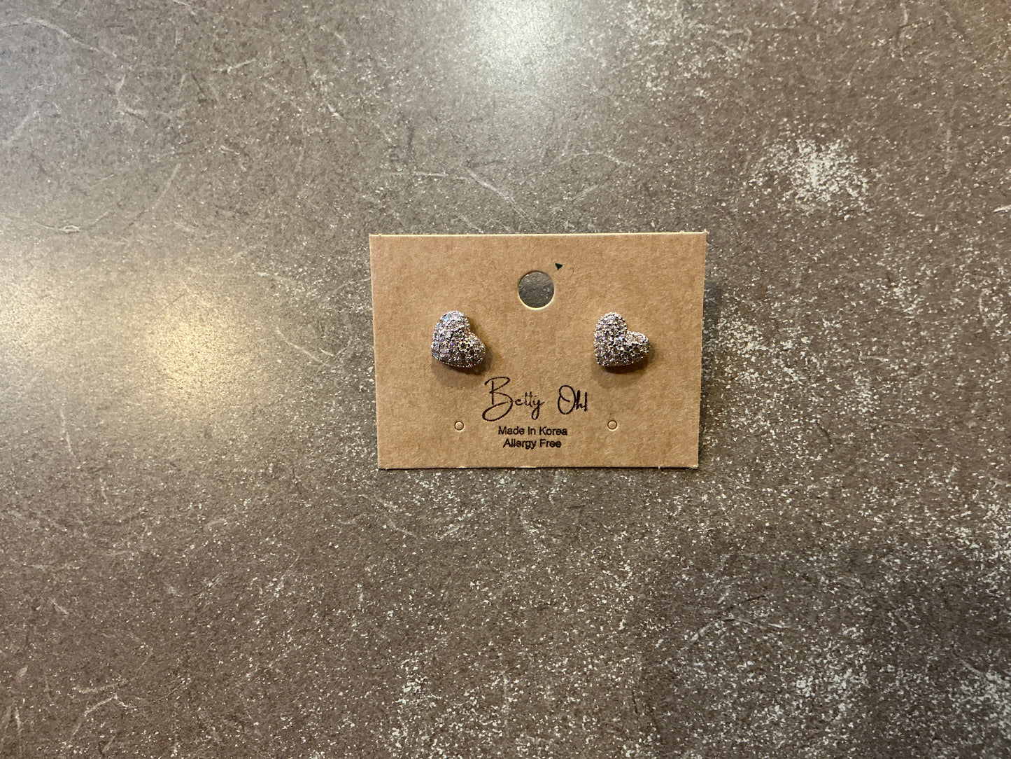 Small sparkly studs