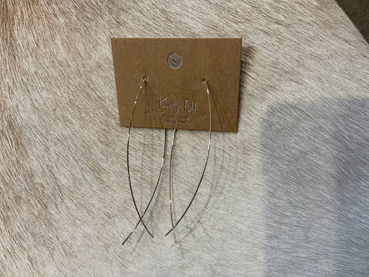 Simple wire earrings